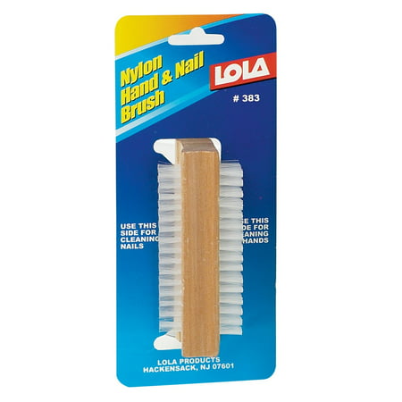 Lola Nylon Hand & Nail Brush (Best Nail Scrub Brush)