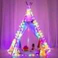 thumbnail image 4 of Gostoto 10ft 20LED 20ft 40LED Star Fairy String Lights Battery Operated Christmas Lights Twinkle Lighting Indoor Outdoor for Wedding Home Party Xmas Tree, 4 of 5