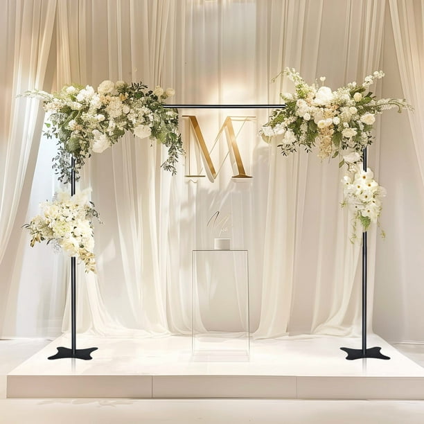 WinSpin 10x10 Ft Backdrop Stand for Parties Wedding Birthday