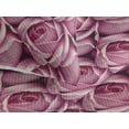 thumbnail image 3 of Ambesonne Floral Quilted Bedspread Set 3 Pcs, Roses Petals Spring Romance, King, Pink and Plum, 3 of 4