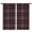 Maroon and Pink, variant on Blackout Kids Curtains,Maroon and Pink Checkered Pattern Children's Insulated Curtains Set Of 2,Bedroom Essentials,Toddler Room Decor 52"x84"