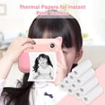 thumbnail image 2 of Thermal Paper Roll 57*30mm Printing Paper for Label Printer Instant Refill Print Paper, Pack of 10 Rolls, 2 of 5