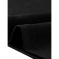 thumbnail image 5 of Pijamas para mujeres INSPIRE CHIC de 2 piezas, conjunto de camiseta de cuello en V oversized, traje reversible, camisetas, pantalones cortos de ciclista, conjunto de lounge M negro, 5 of 5