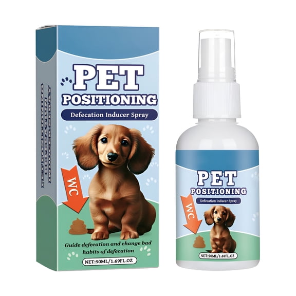 QARUN Dog Toilet Training Spray | Pet Defecation Positioning Inducer | Dog Potty Training Spray | Pet Toilet Training Aid with Natural Urine Scent
