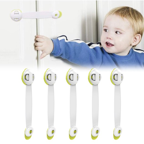Child Safety Locks 5 Pack, Baby Proofing Lock for Fridge