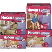 Huggies Little Movers Diapers (Choose Your Size)
