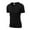 Black, variant on Men's Sport Compression Casual Quick-Dry Fitness Workout Tight Short Sleeve Sportwear Tops T-shirt