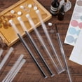 thumbnail image 5 of 20 Pack Clear Plastic Tube 12.9 Inch Long Round Tubes Empty Tube Container with Lid Transparent Storage Tubes Rigid Tube for Incense Sticks Seed Beads Bath Salt Candy Party Favors, 5 of 5
