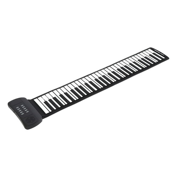 Hand Roll Portable Piano, Standard 61 Keys Roll Up Piano Professional for Kids