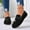 #021-Black, variant on Wowcloth Women's Plus Size Retro Loafers – Comfortable Soft Sole Slip-On with Round Toe, Flat Design and Low-Cut for Fashion Casual Spring and Winter Wear