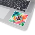 thumbnail image 3 of Funny Watercolor Adorable Doberman Pinscher Peeking Through Torn Paper Effect Vinyl Sticker Doberman Dog Lover Gifts Waterproof Decal Art Decor - 00026, 3 of 5