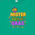 thumbnail image 4 of Inktastic Mister Mardi Gras with Crown and Dots Boys Baby T-Shirt, 4 of 5