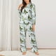 thumbnail image 2 of Balery Mallard Ducks Wild Birds Conjunto de Pijama con Estampado para Mujer, Conjunto de Dos Piezas con Manga Larga, Ropa de Dormir Suave con Bolsillos, Pijamas Cómodos-X-Large, 2 of 7