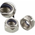 thumbnail image 4 of Tuercas hexagonales Ficarrico, M3 M4 M5 M6 M8 M10 Kit surtido de tornillos de tuercas hexagonales de acero inoxidable, 4 of 5
