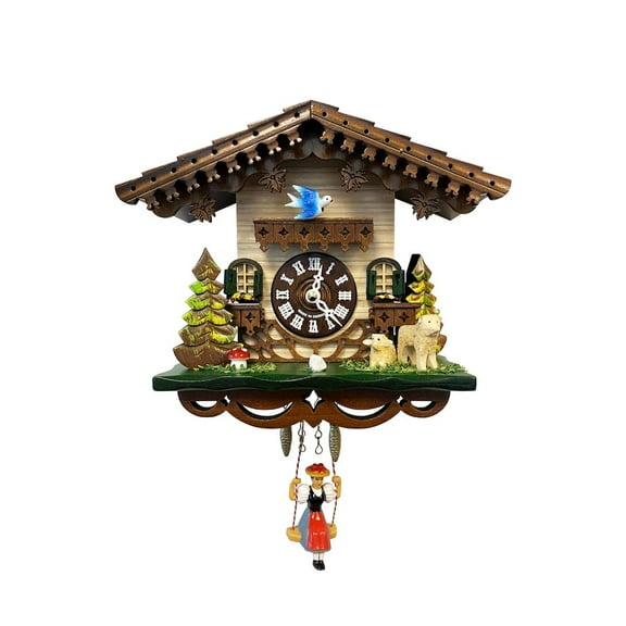 Engstler Battery-operated Clock - Mini Size with Music/Chimes