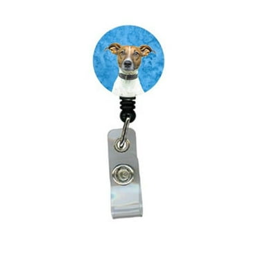 Carolines Treasures KJ1226BU-BR Jack Russell Terrier Retractable Badge Reel Multicolor