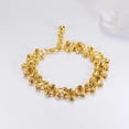 thumbnail image 2 of Loovee Jewelry Gold Bracelets for Women Beaded Bracelet 18K Gold Plated Bracelet Strand Bead Ball Bracelet Set Stackable Bracelet Adjustable Bracelet Set Jewelry for Gifts, 2 of 5