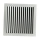 thumbnail image 3 of Rejillas de barra lineal, rejilla de ventilación de aire, rejilla de techo moderna, Deflector de ventilación de aire cuadrado, dirección para pared de 30cmx30cm, 3 of 9
