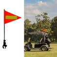 thumbnail image 6 of GARENDE Golf Cart Flag Pole Kit Adjustable Height Bikes Club Flag Holder Accessories Gold Top 20x30cm, 6 of 9