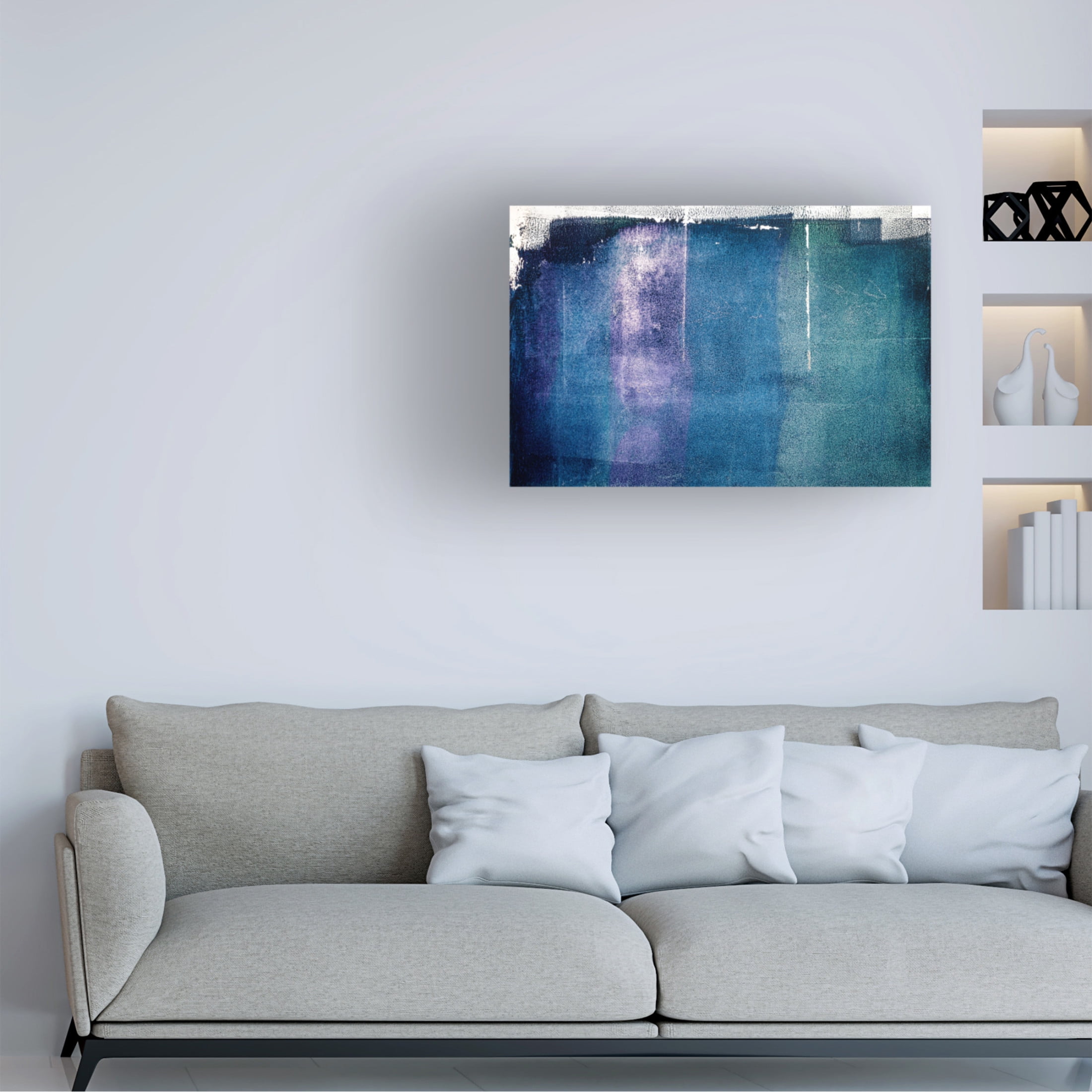 Trademark Fine Art Tim Mossholder Painted Textures Canvas Wall Art