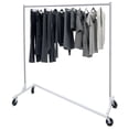 thumbnail image 3 of Heavy Duty Clothes Rack Commercial Collapsible Clothing Garment Rack on Wheels, 3 of 5