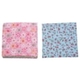 thumbnail image 2 of 200Pcs 10x10cm Square Floral Cotton Fabric Patchwork Cloth For DIY Craft Sewing, 2 of 8
