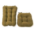 thumbnail image 2 of Greendale Home Fashions Hyatt Ensemble de Coussins pour Fauteuil Berçant Jumbo 2 Pcs, Fougère, 2 of 4