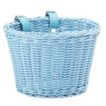 thumbnail image 2 of Clearance Sale!Kids Bicycle Basket Streamers Set,Girl’s Bicycle Basket Streamers Decorations Set,Wicker Basket with Streamers,30PC Stickers,2PC Colored Tassels,1PC Bike Bell for Kids, 2 of 5