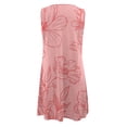 thumbnail image 5 of Vestido suelto con estampado de cuello redondo sin mangas informal de verano con estilo para mujer OAVQHLG3B Store lin121212, 5 of 5