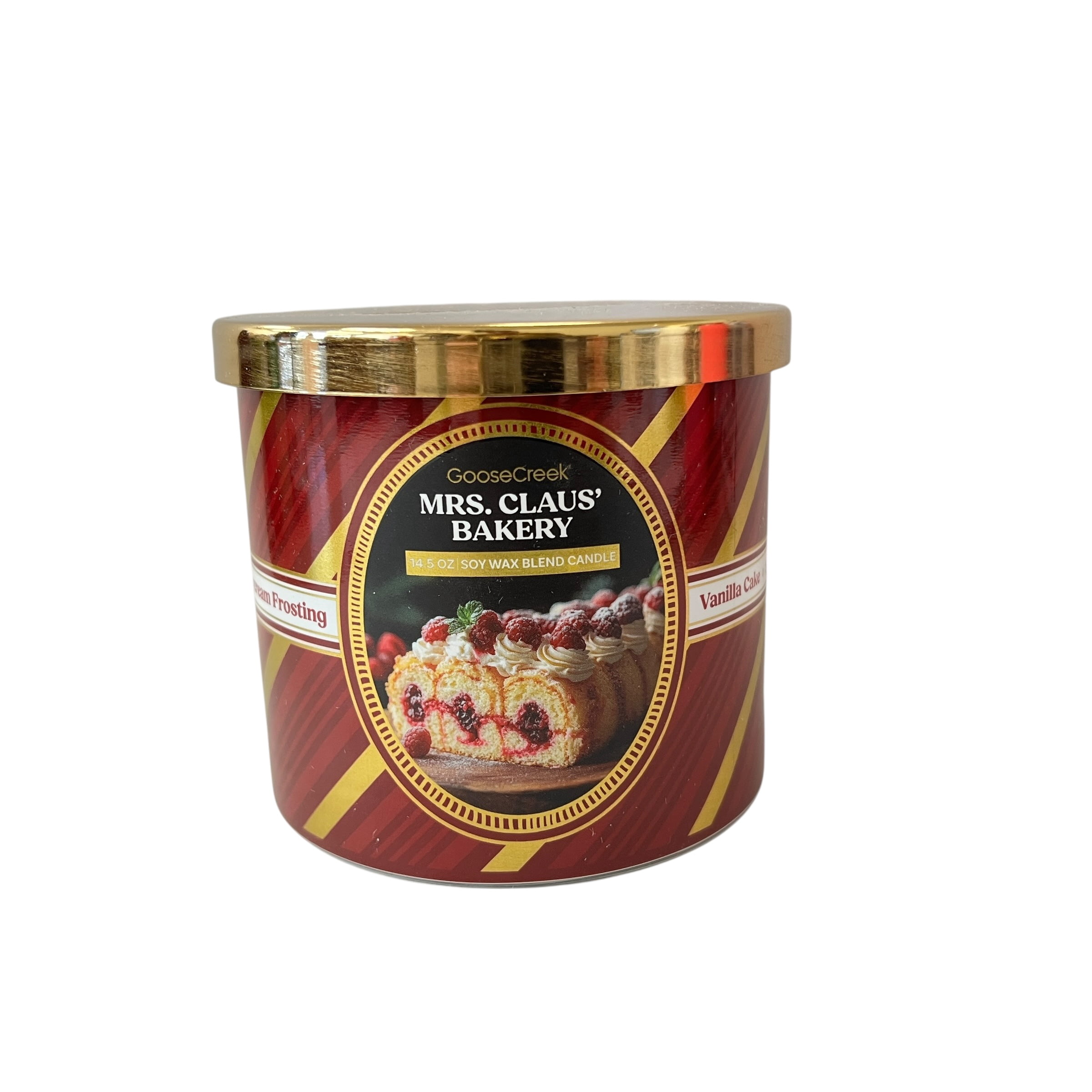 Goose Creek Mrs. Claus' Bakery Scented 3 Wick Candle 14.5 oz