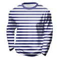 thumbnail image 3 of Tiijoy Striped T-Shirt for Girls Long Sleeve Crew Neck T Shirt Kids Casual Tshirt, Sizes 3-14, 3 of 3