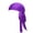 Purple, variant on Kalauyu Mens Hip-hop Headwrap Satin Tie Back Durag Headwrap Hat with Smooth Fabric One Size Fits Most