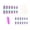 C, variant on EBCUE Ombre Blue Purple Press on Nails Square Short Medium Fake Nails Fantasy False Nails with Simple Designs for Women Artificial Full Cover Stick on Nails Handmade Glue on Nails for Wedding 24pcs