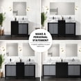 thumbnail image 3 of Spacious Storage and Soft Close Design - 36x22-inch Bath Vanity for a Tidy Bathroom, 3 of 5
