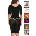 thumbnail image 5 of MANIFIQUE Women's Fajas Colombianas with Bra Shapewear BBL Post Surgery Compression Garment Butt Lifting Full Body Shaper, 5 of 7