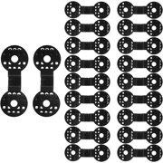 20Pcs Shade Cloth Plastic Clips Plastic Sunshade Clips Shade Netting Black Clips for Greenhouse Outdoor Garden Agricultural Sunshade Fabric