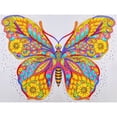 thumbnail image 1 of Cuadros Decorativos DIY completo especial en forma de taladro cristal diamante pintura mariposa diamantes de imitación arte Likrtyny embutido en tela, 1 of 9