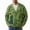 Green, variant on IWRICH Mens Dinosaur Sweater Chunky Oversized Knitted Cartoon Button down Sweater Cardigan White XL
