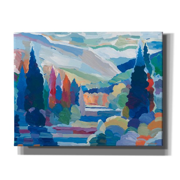 Epic Graffiti 'Colorado Quintessence' by Hooshang Khorasani, Canvas Wall Art, 34"x26"