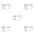 thumbnail image 3 of Wosthever Organizador de nevera fabricado en PET Solución práctica y que ahorra espacio Refrigerador fácil de limpiar Caja de almacenamiento Type2 NO2, 3 of 6