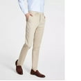 thumbnail image 2 of DKNY Mens Solid Dress Pants Slacks, Beige, 38W x 32L, 2 of 4