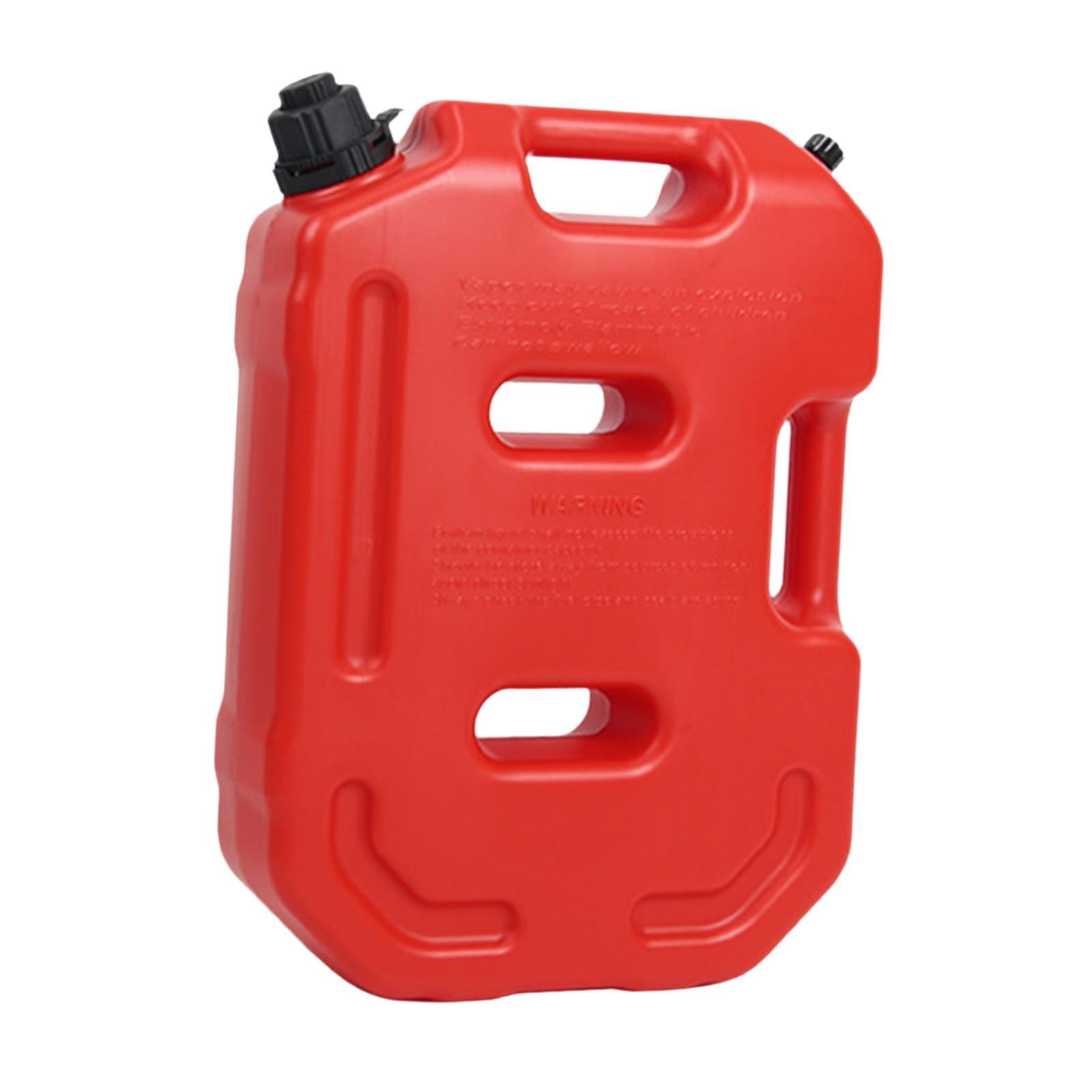 Dickly Auto Fuel Tank 1L Liquid Storage Canister for Truck Trailer Automotive Red