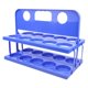 thumbnail image 5 of Portabotellas de fútbol, ​​soporte para botellas de agua deportivas, portabotellas para equipo Azul, 5 of 9