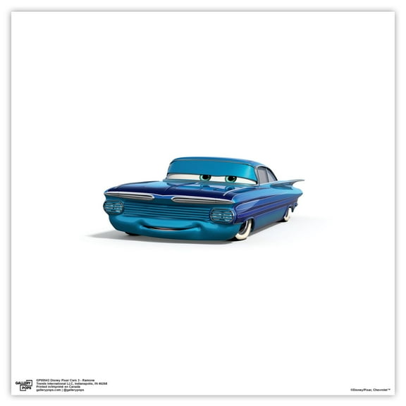 Gallery Pops Disney Pixar Cars 3 - Ramone Wall Art, Unframed Version, 12" x 12"