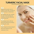 thumbnail image 3 of Hoygi Turmeric Tearing Mask Facial Skin Cleaning Moisturizing Facial Mask, 3 of 4