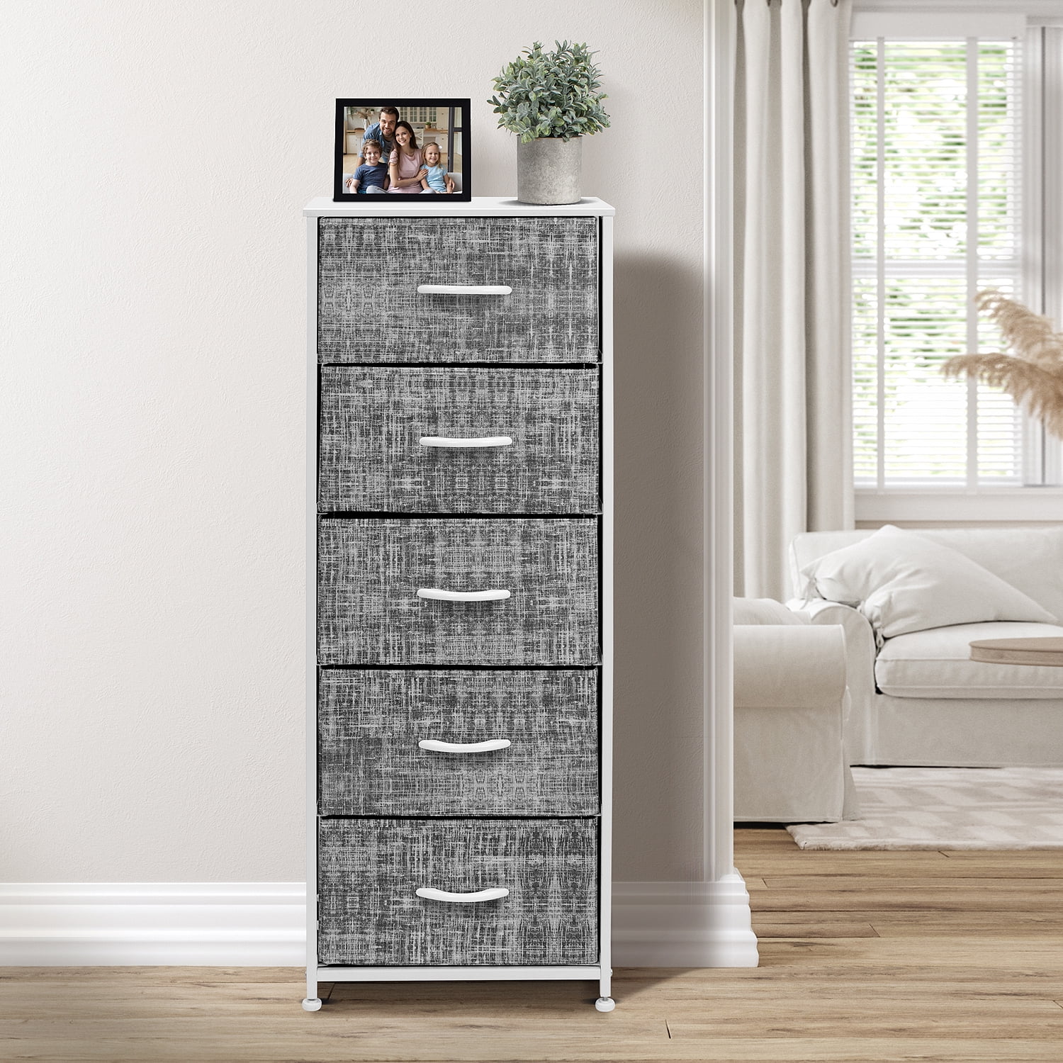 Sorbus Dresser Storage Tower, Organizer for Closet, Tall Dresser for