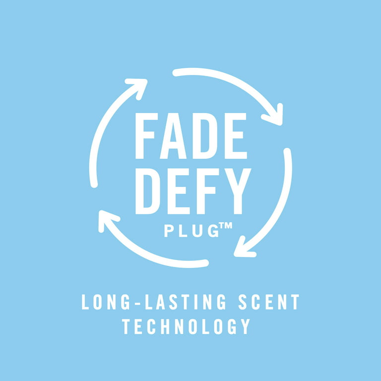Febreze Odor-Eliminating Fade Defy PLUG Air Freshener Refill, Lilac and  Violet, (1) .87 fl. oz.