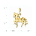 thumbnail image 2 of Finest Gold 14K Yellow Gold Horse Pendant, 2 of 3