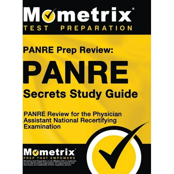 Panre Prep Review: Panre Secrets Study Guide: Panre Review for the Physician Assistant National Recertifying Examination, (Hardcover)
