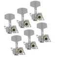 thumbnail image 2 of Guitar Tuning Pegs Keys, Guitar Machine Heads Easy Installation Professional Design  For Ukulele 3 Left And 3 Right,2 Left And 4 Right,4 Left And 2 Right,6 Right,6 Left, 2 of 8
